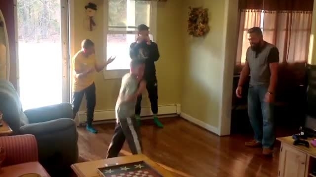 Dad and Son Dance Off: TV PSA