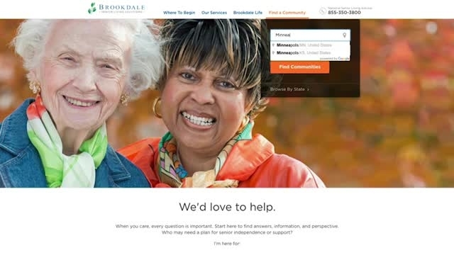 Comparing communities is easy on Brookdale.com. Comparing communities is easy on Brookdale.com.