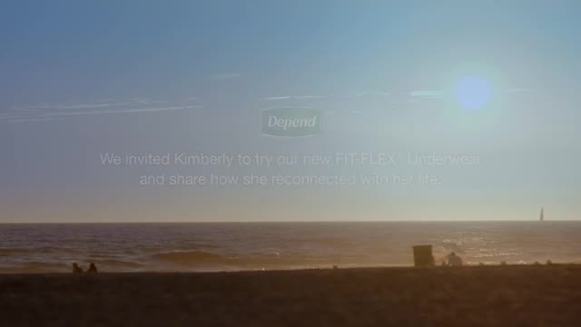 Kimberly reconnects to the life and people she’s been missing with the help of Depend FIT-FLEX Underwear.