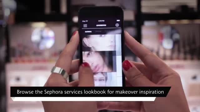 Access your complete Sephora look anytime, anywhere