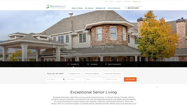 Get to know our communities on Brookdale.com. Get to know our communities on Brookdale.com.