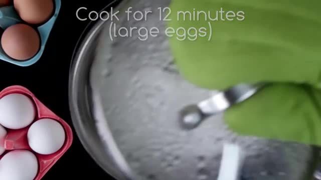 An Easier and Faster Way to Hard-Boiled Eggs
