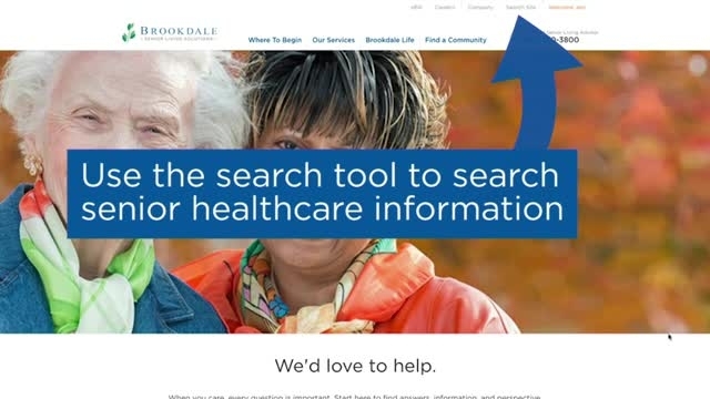 Brookdale.com is your primary source for senior living information. Brookdale.com is your primary source for senior living information.