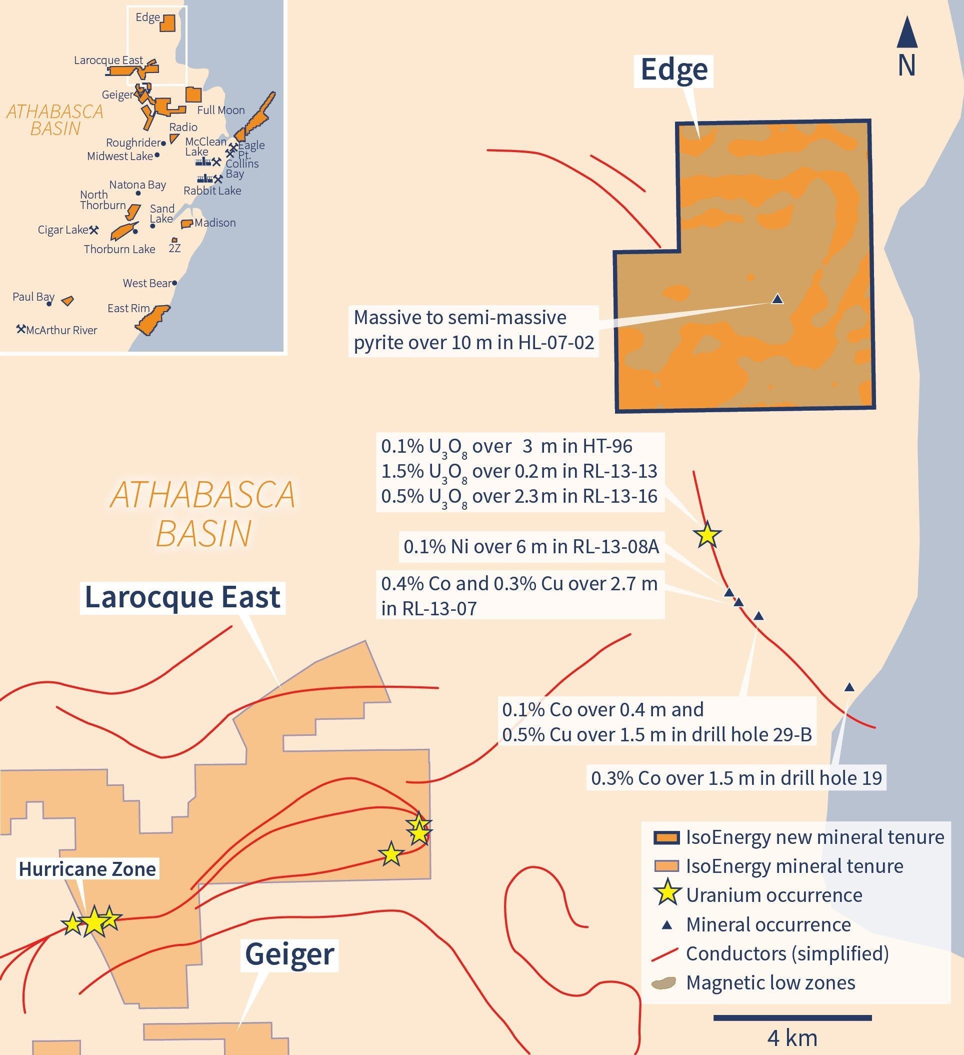 Figure 3 – Edge Property Map (CNW Group/IsoEnergy Ltd.)