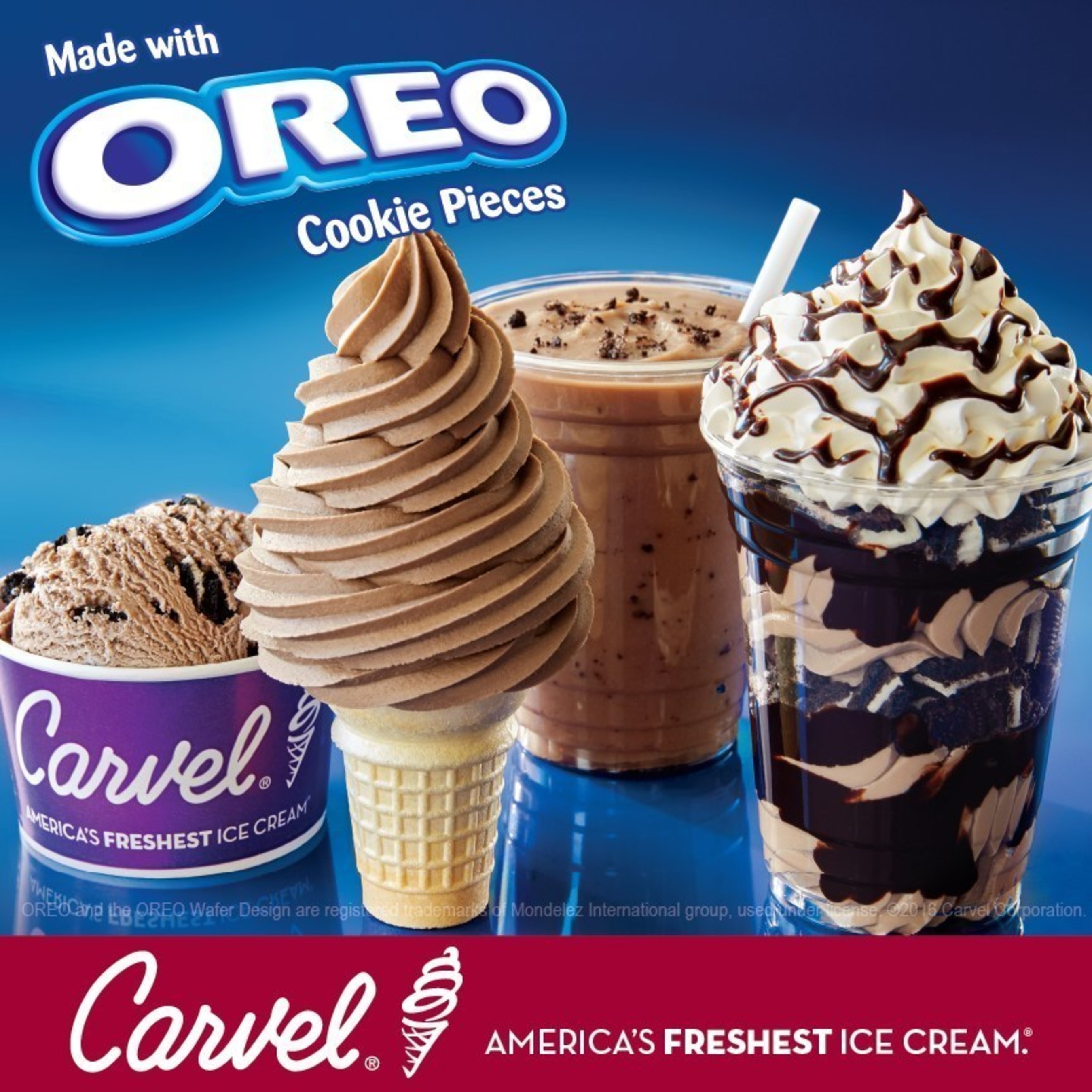 Oreo Ice Cream ads