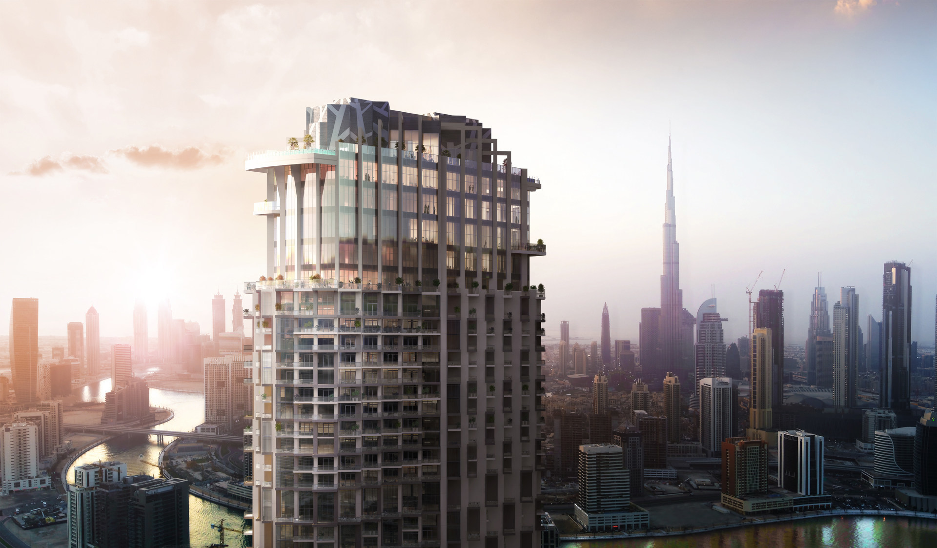 Topped Out Sls Hotel And Hotel Apartments 79f 336m Business