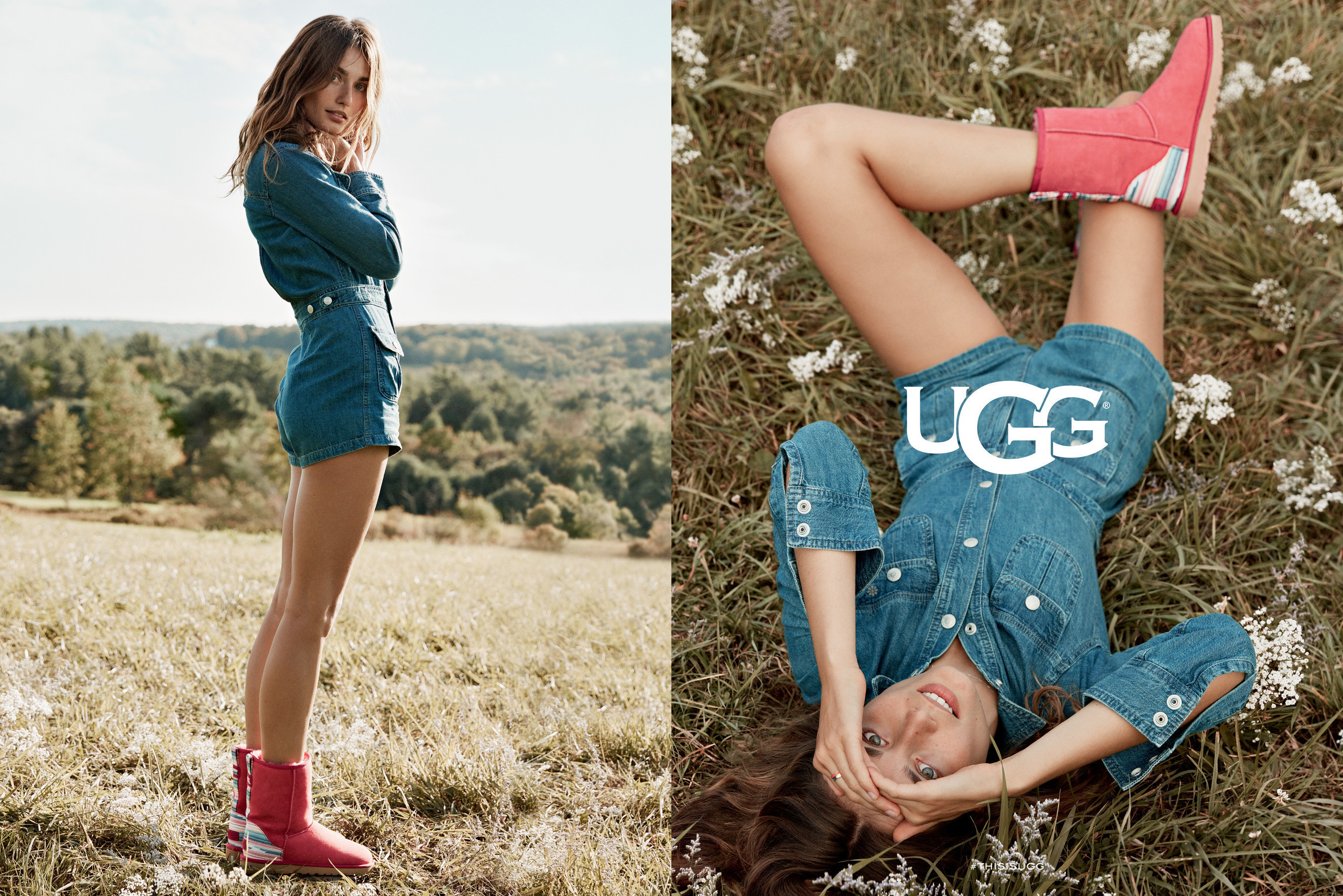 Ugg spring campaign reminds us that IT's always ugg season. 