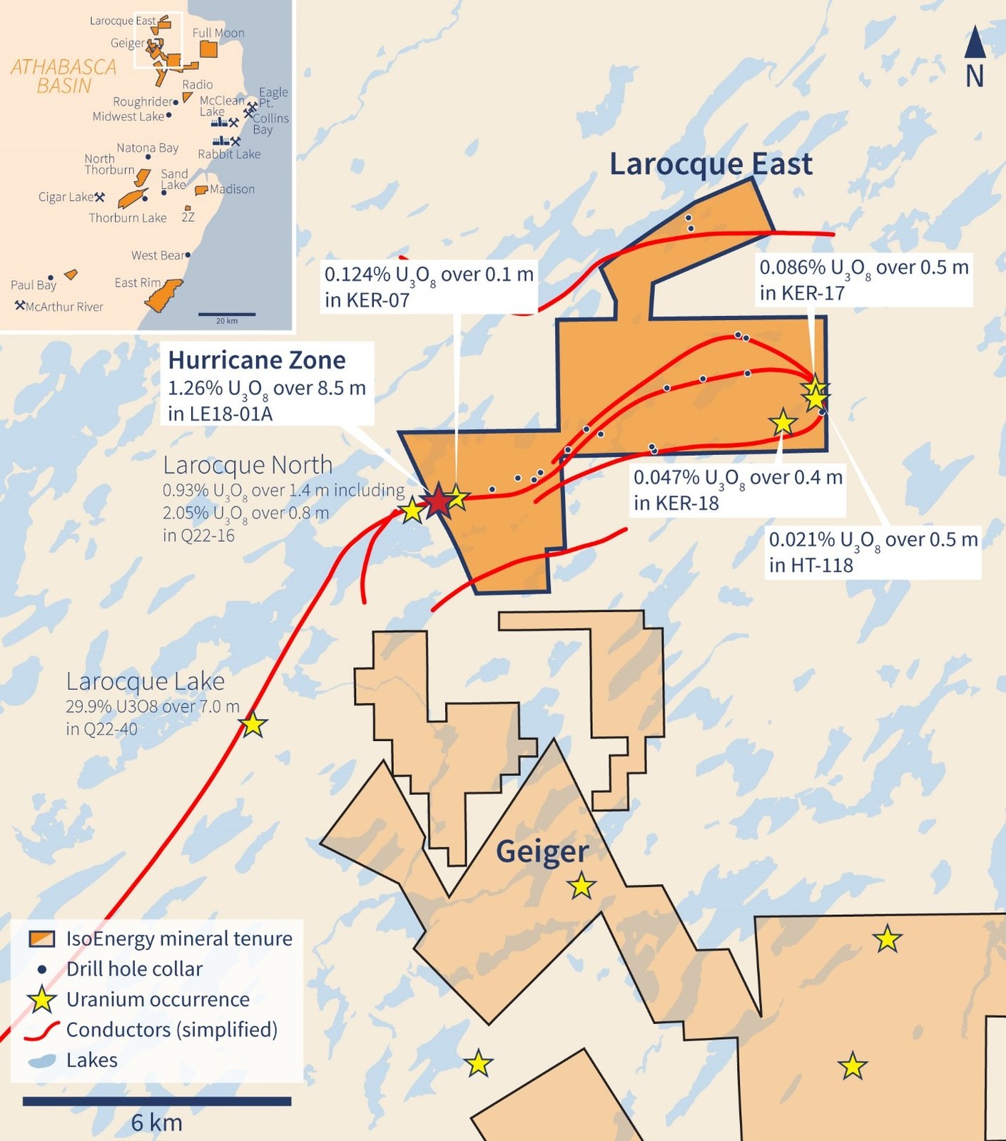 Figure 1 – Larocque East Property Location Map