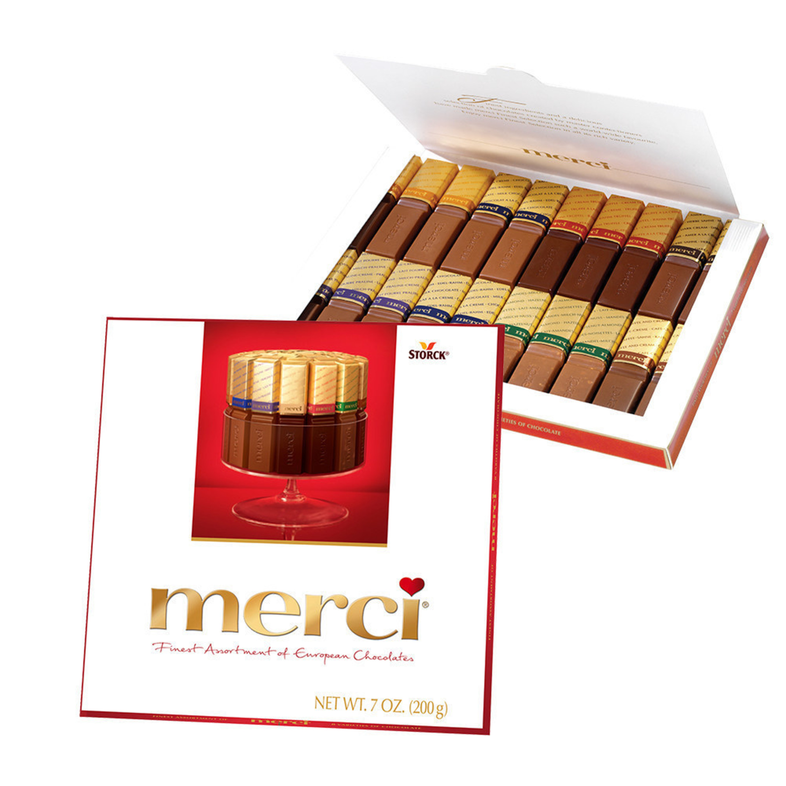 Конфеты мерси ассорти 250г