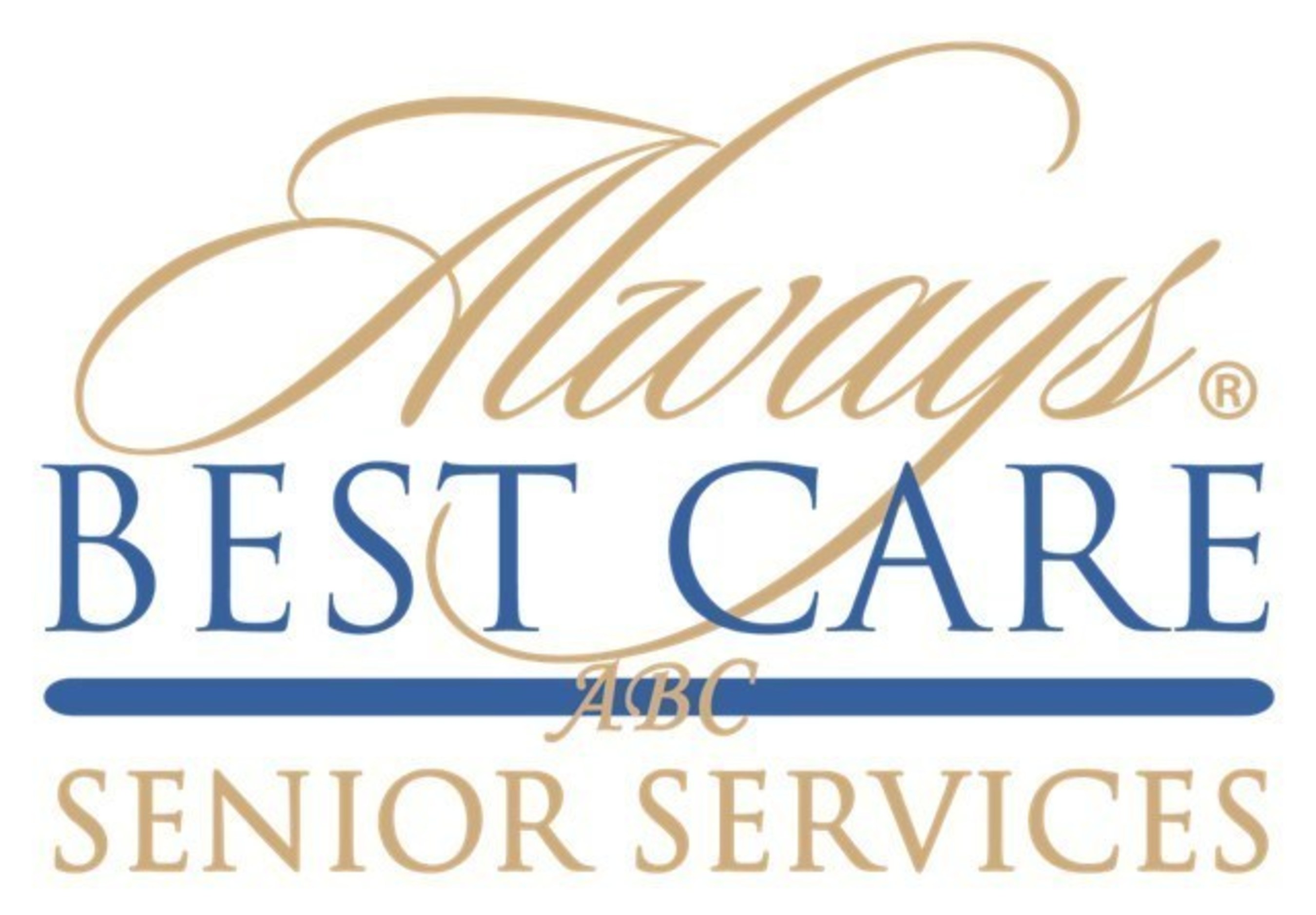 Senior Care логотип. Always the best. Well Care. The best always logo. Always good new