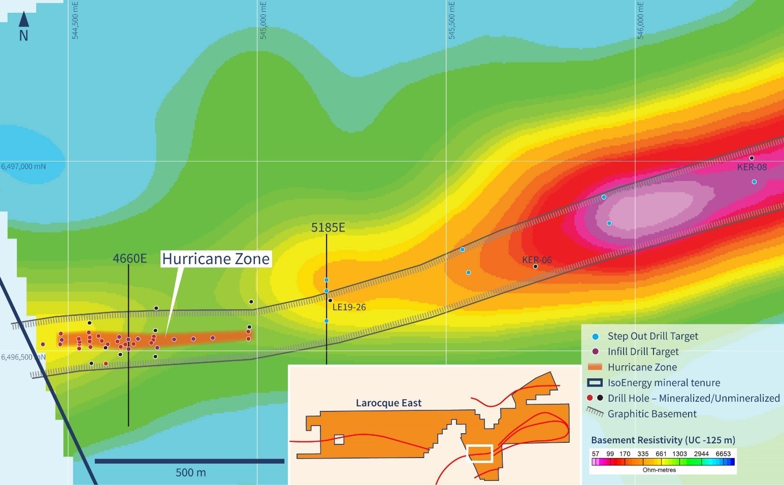 Figure 3 – Winter 2020 Planned Drilling Areas (CNW Group/IsoEnergy Ltd.)