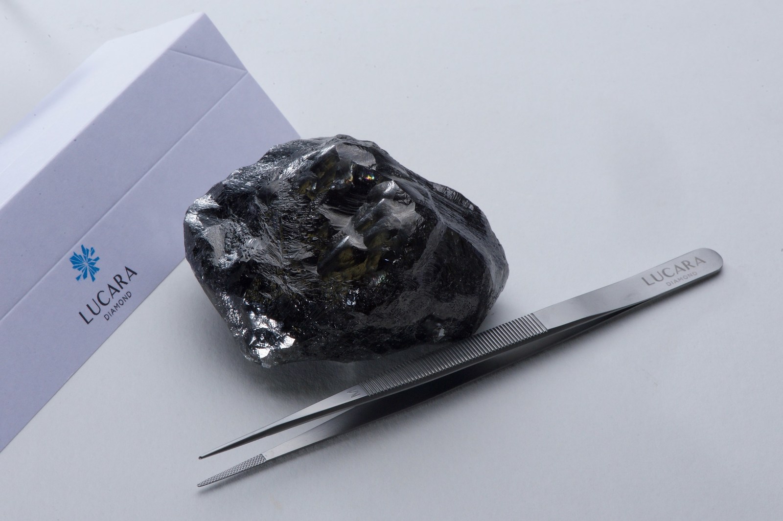 The 1,758 carat diamond recovered from the Karowe mine.