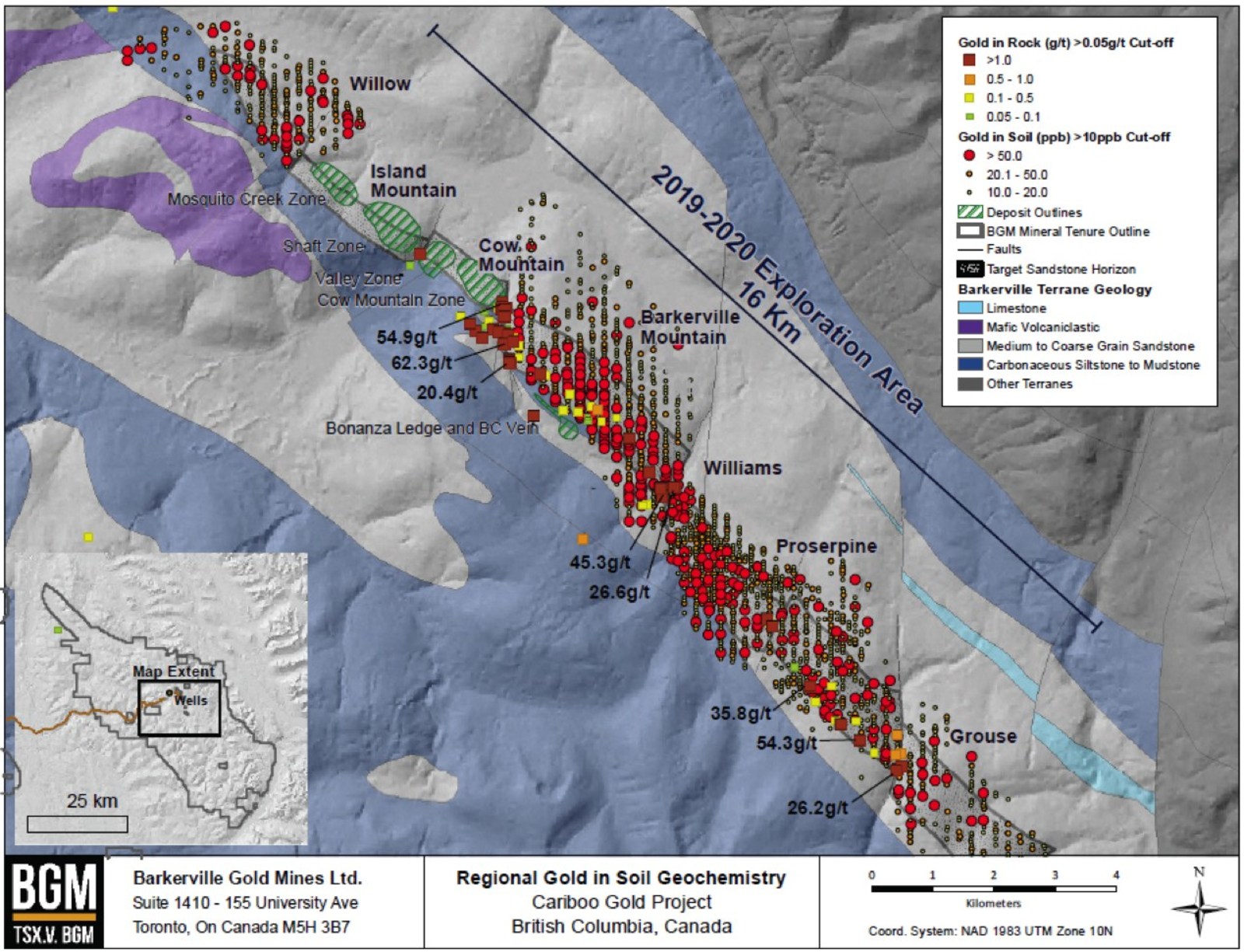 Figure 2: Brownfield Exploration Expansion – Doubling the mineralized trend