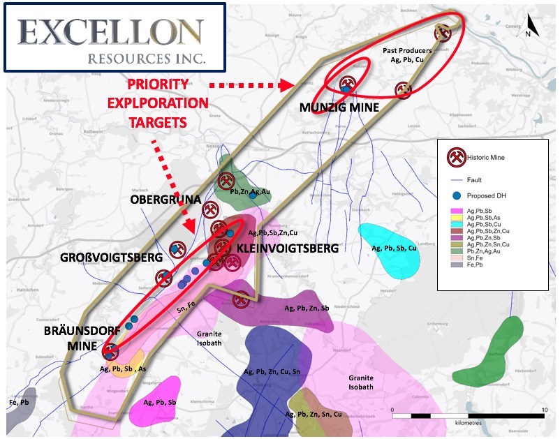 Figure 2 - Silver City Targets (CNW Group/Excellon Resources Inc.)