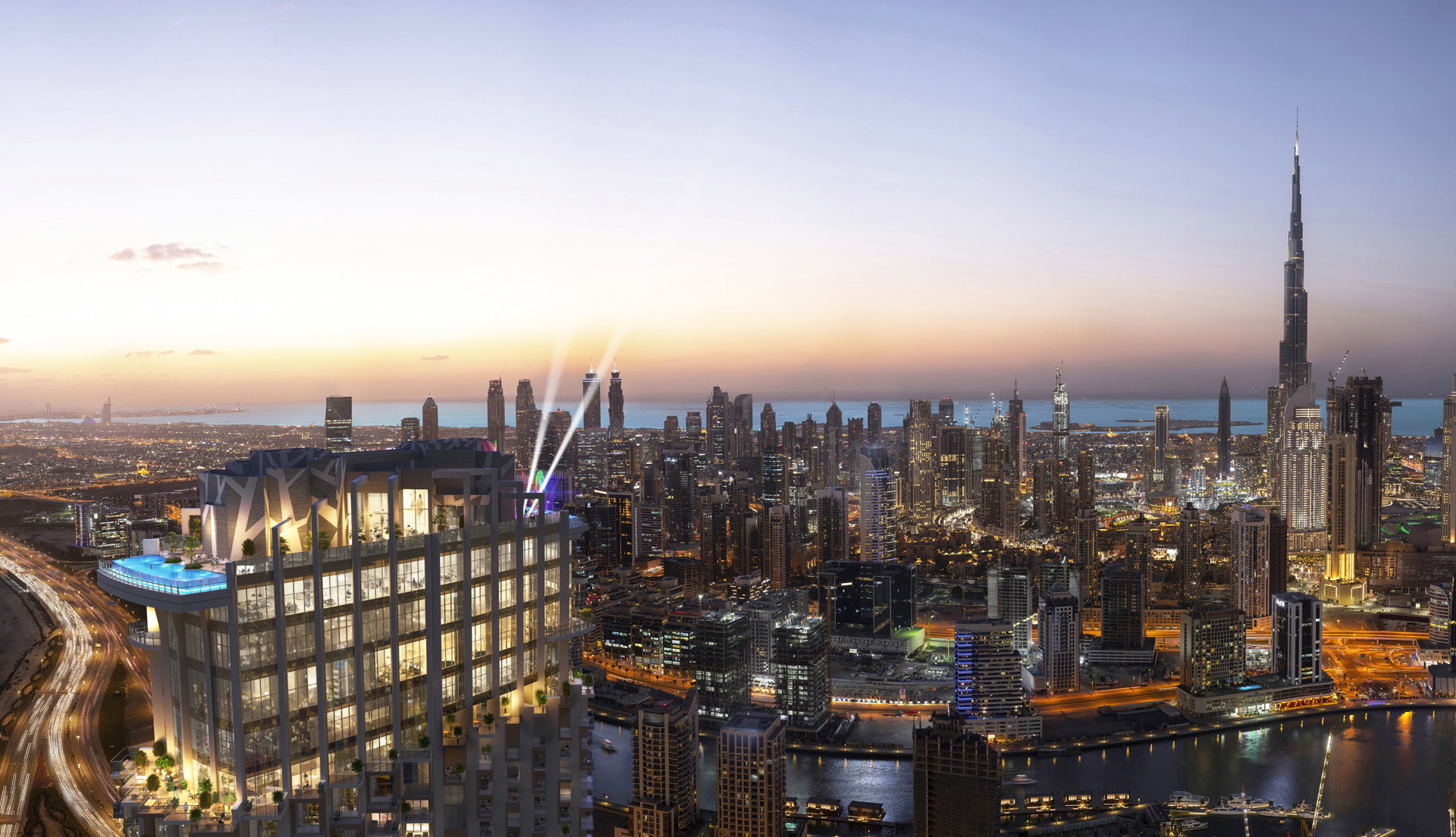Topped Out Sls Hotel And Hotel Apartments 79f 336m Business