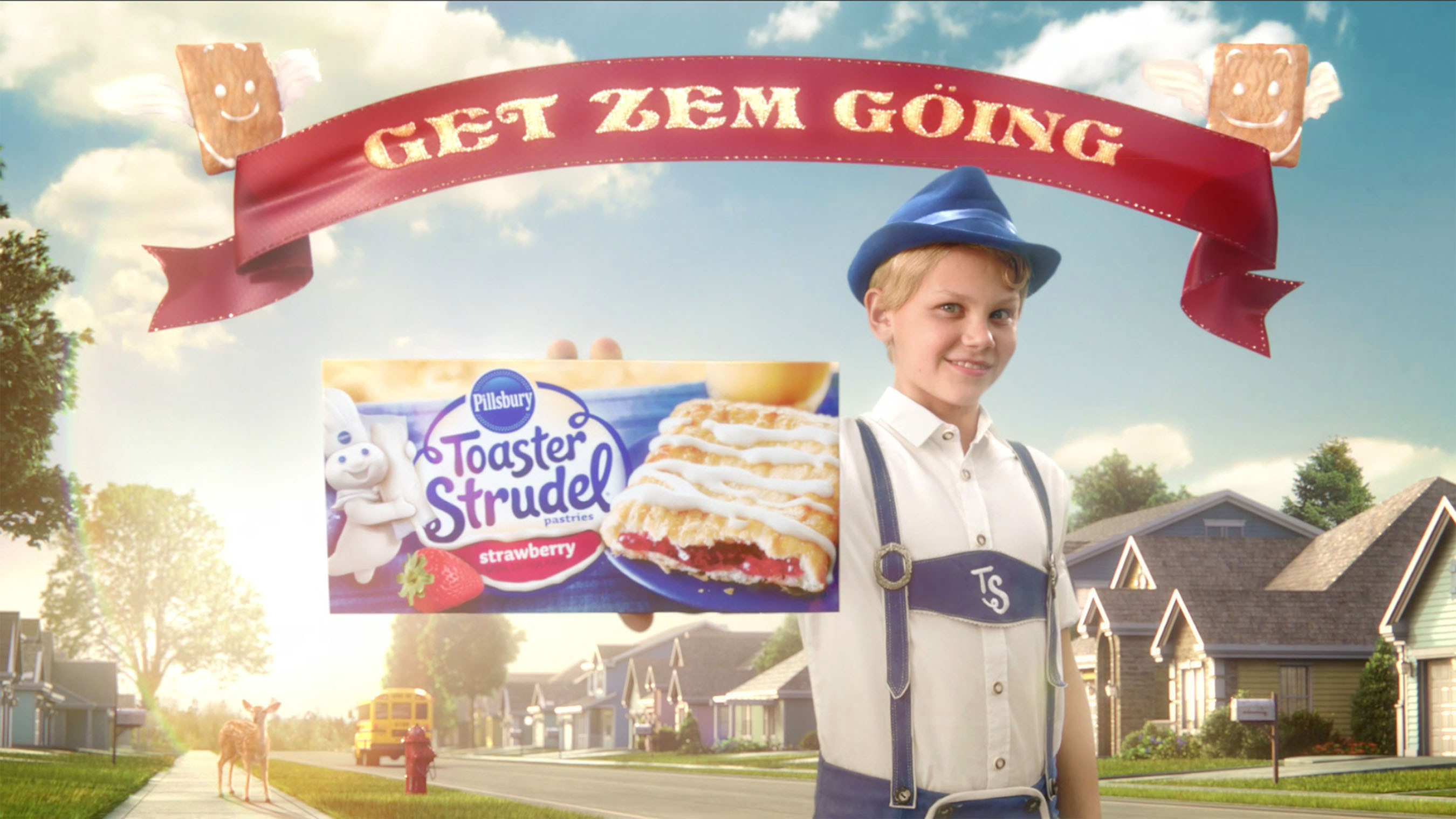 Pillsbury Toaster Strudel Reinvents Itself With "Das Strudel" .