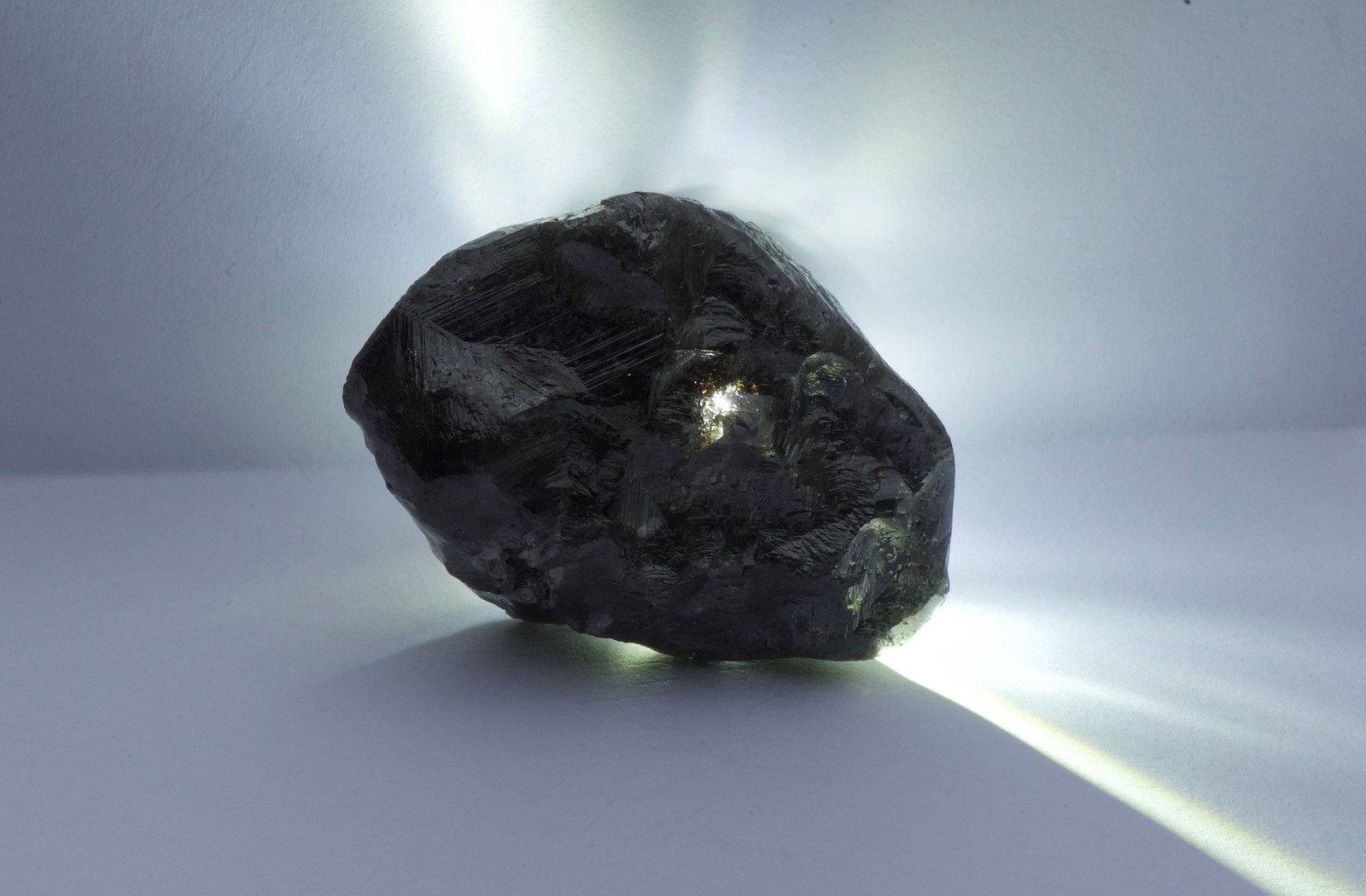 The 1,758 carat diamond recovered from the Karowe mine.