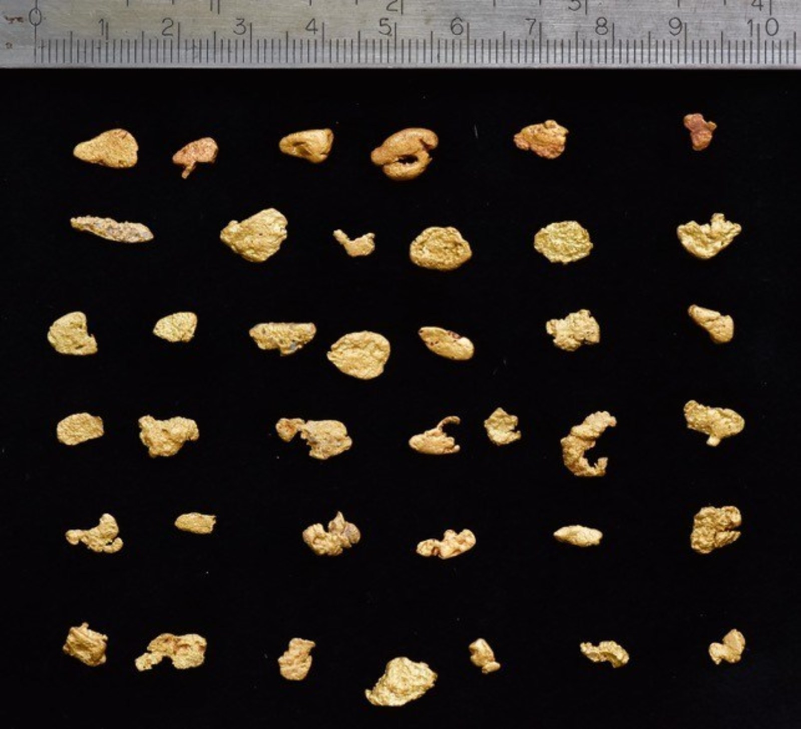Figure 3: Mt. Roe Melon Seed Gold Nuggets