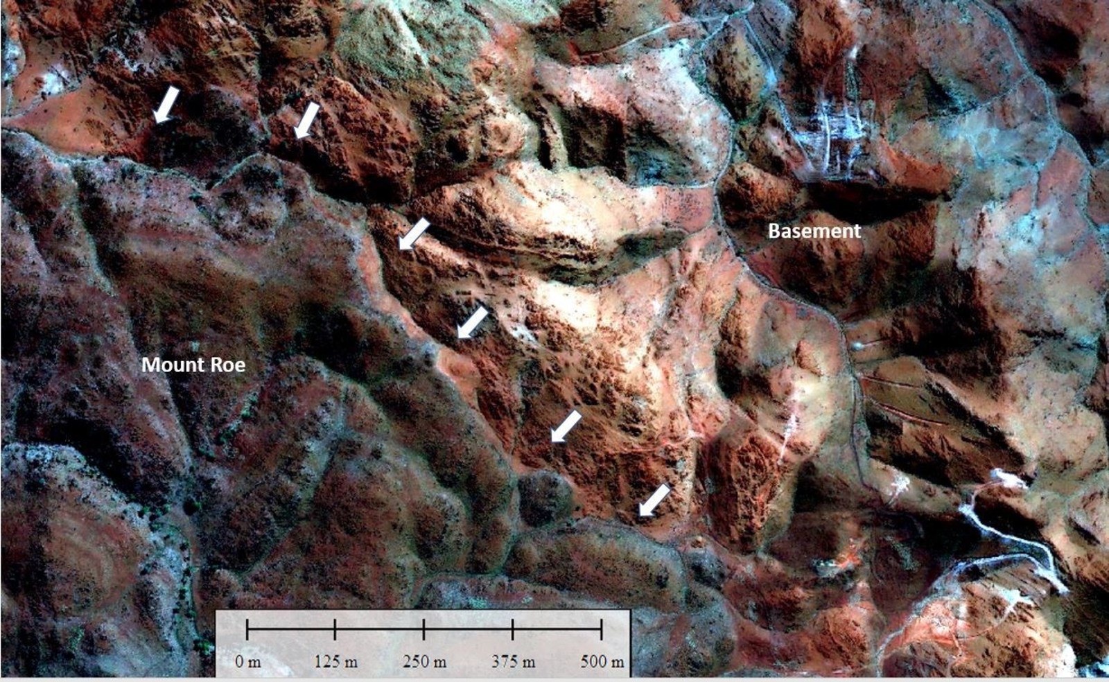 Figure 4. Magnification of inset shown in Figure 3 above.