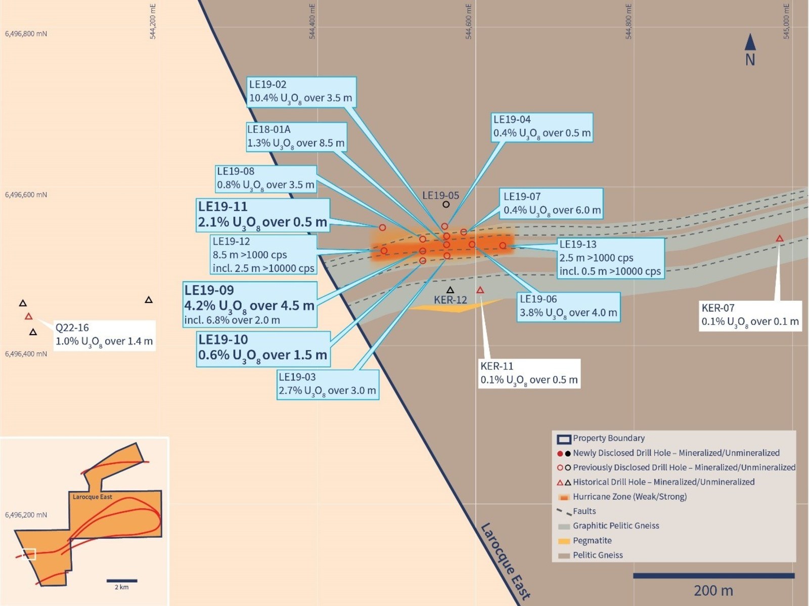 Figure 2 – Hurricane Zone Detailed Planview