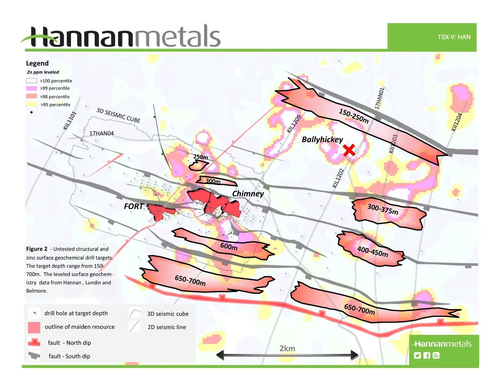 Hannan Seismic Survey Identifies Multiple New Drill Targets in Ireland