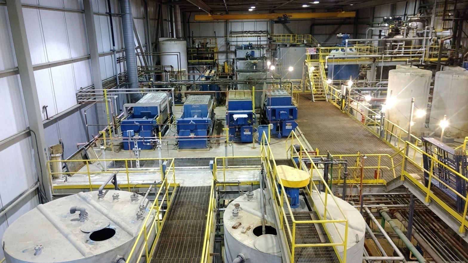 Power restored in the Filtration area (CNW Group/First Cobalt Corp.)