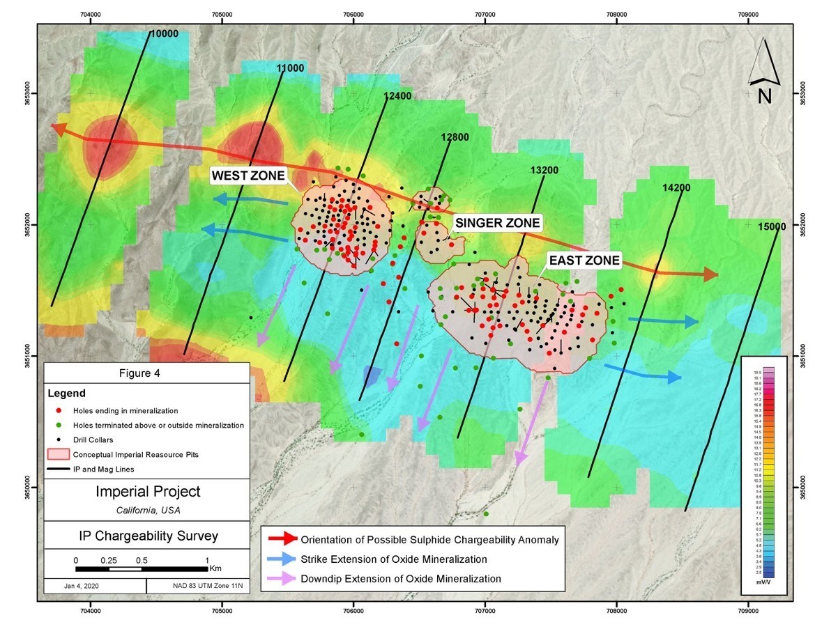 Figure 4 – Magnetic Survey Interpretation (CNW Group/Kore Mining)