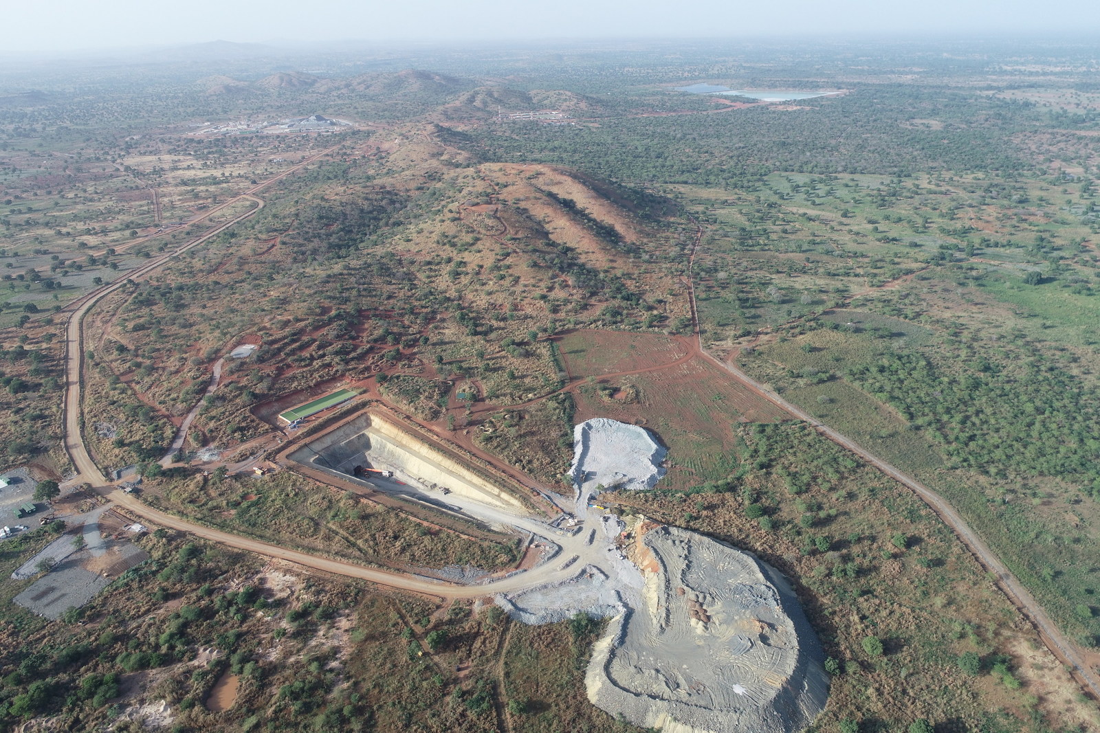 Image 1: Aerial View of Bagassi South Mine