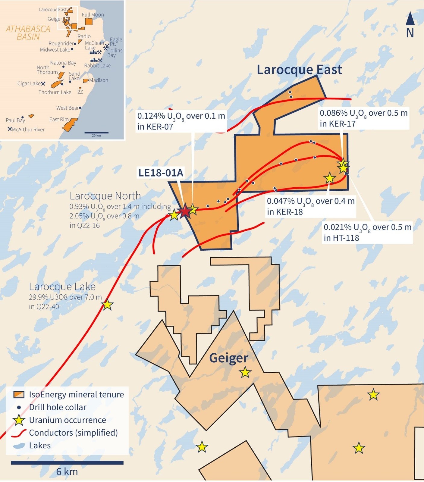 Figure 1 – Larocque East Property Location Map