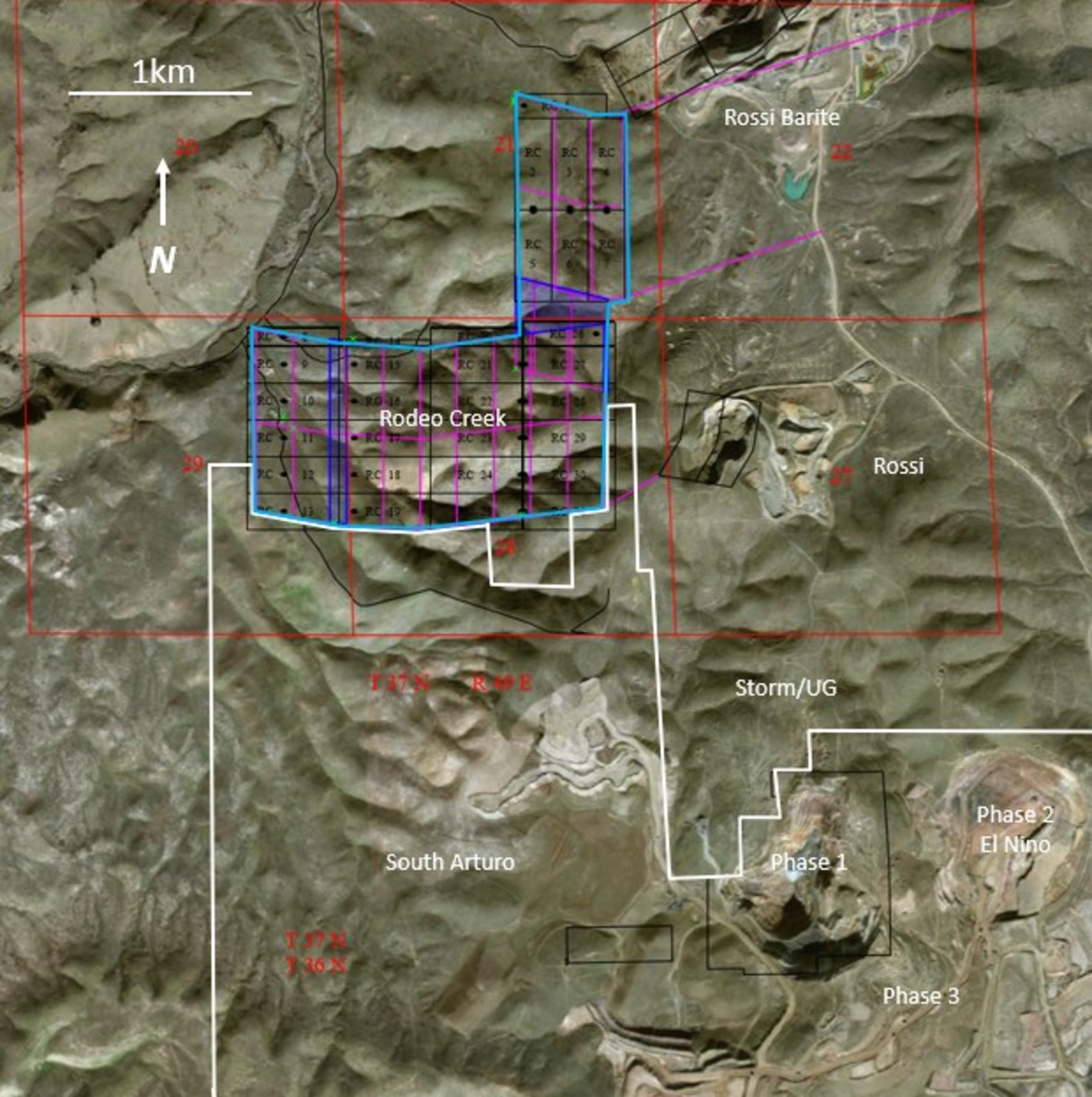 Figure 1 – Rodeo Creek Property