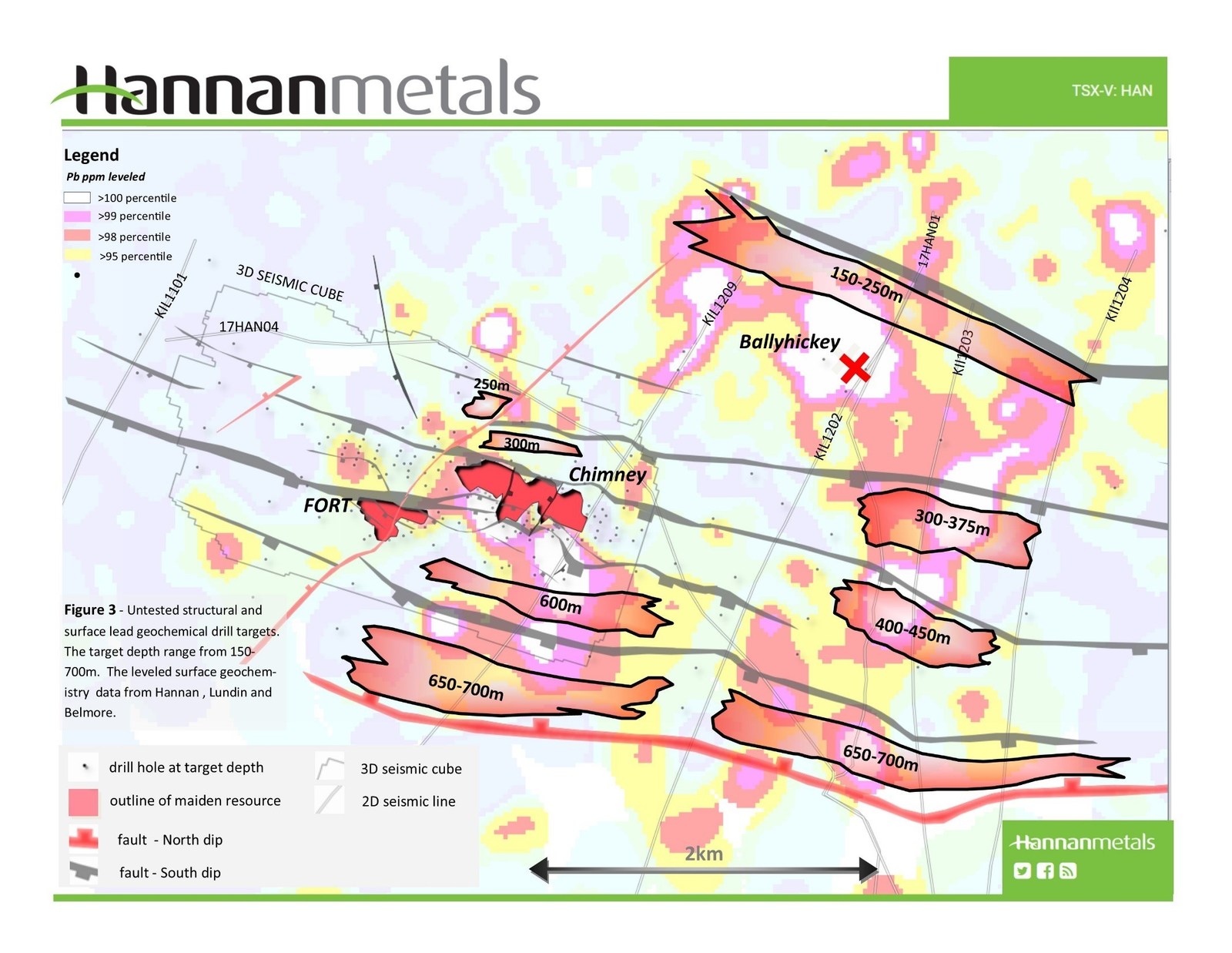 Hannan Seismic Survey Identifies Multiple New Drill Targets in Ireland