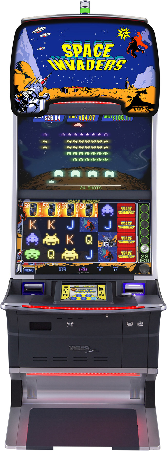 First slot machine built