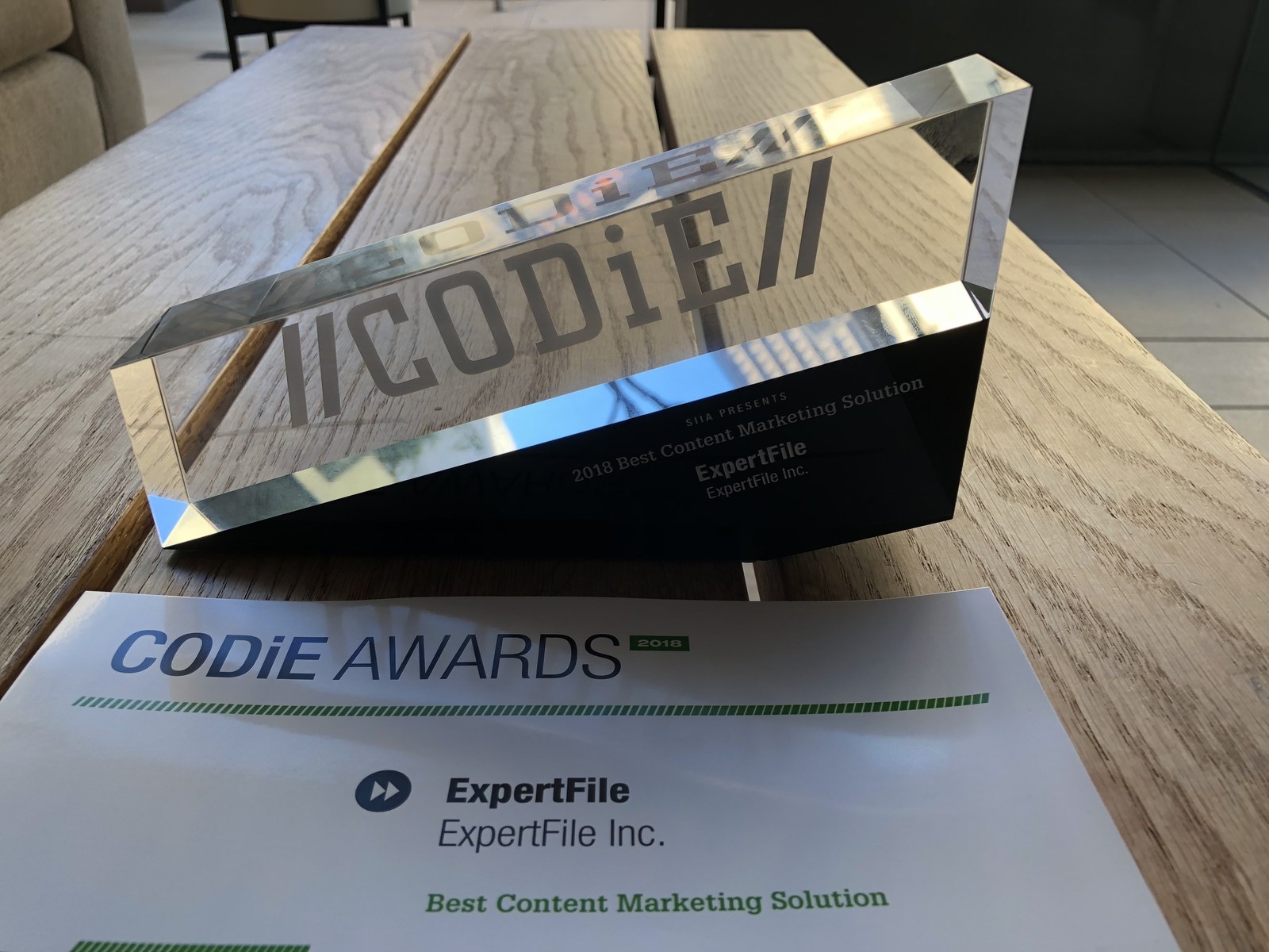 ExpertFile Wins 