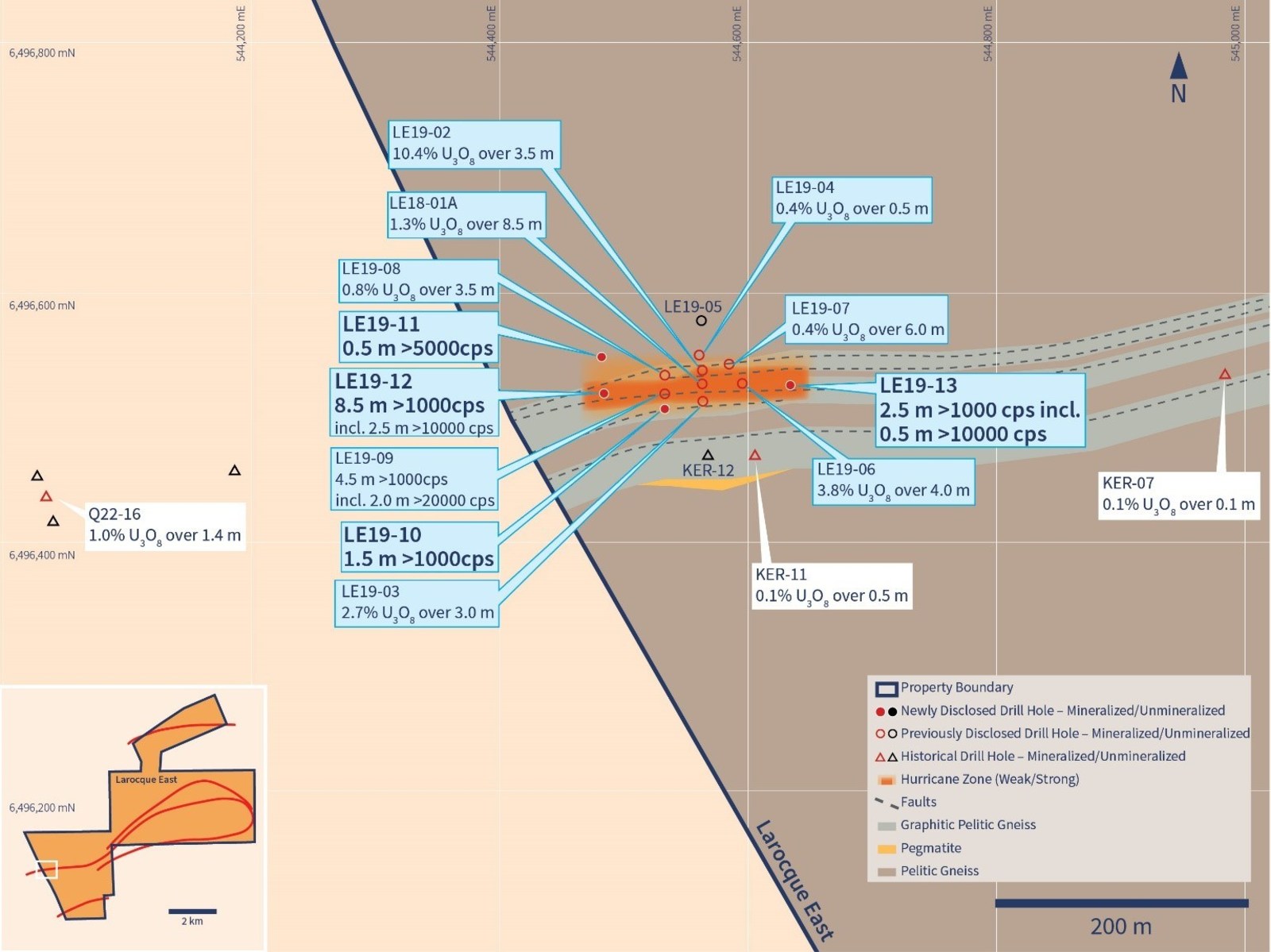 Figure 2 –Hurricane Zone Detailed Planview
