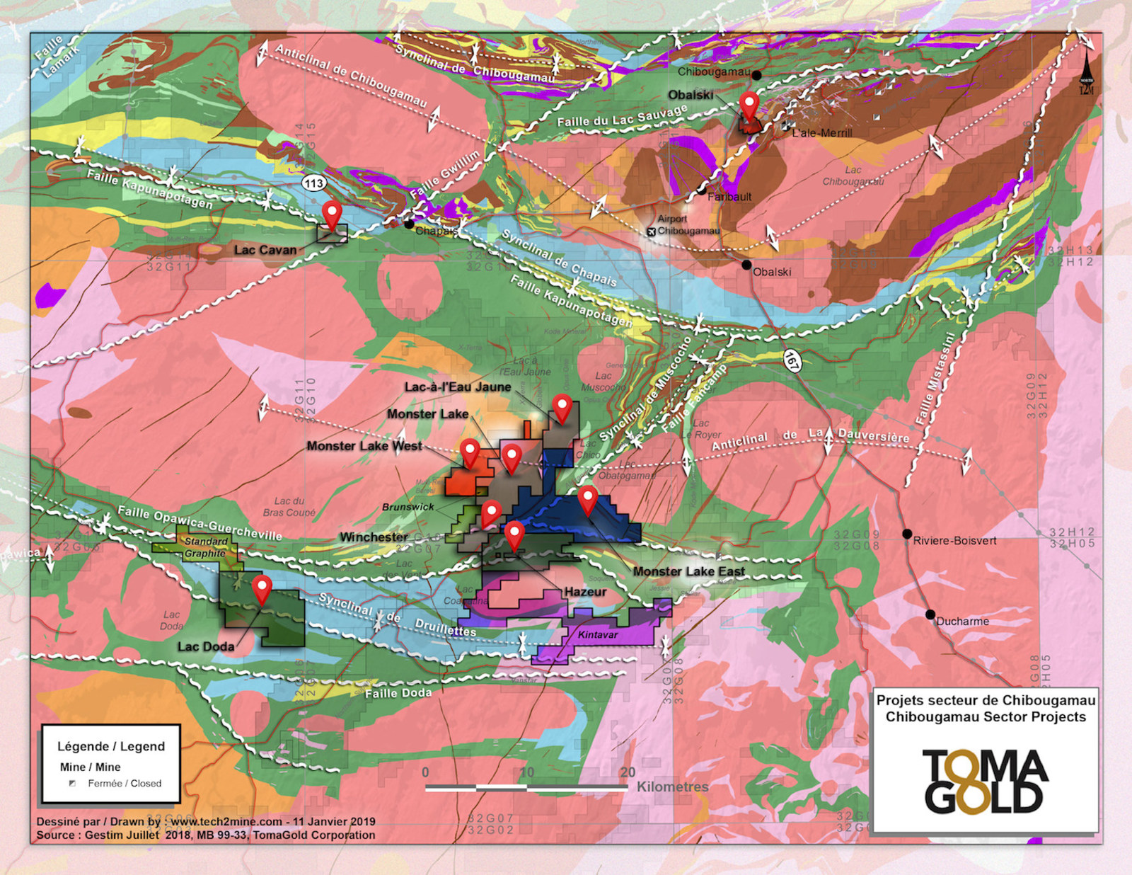 TomaGold Announces Spin-Out Corporation for Monster Lake and Newly Acquired Gold Assets