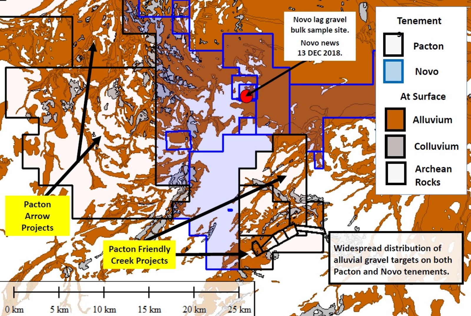 Figure 3. Distribution of alluvial and colluvial deposits in the Egina area.