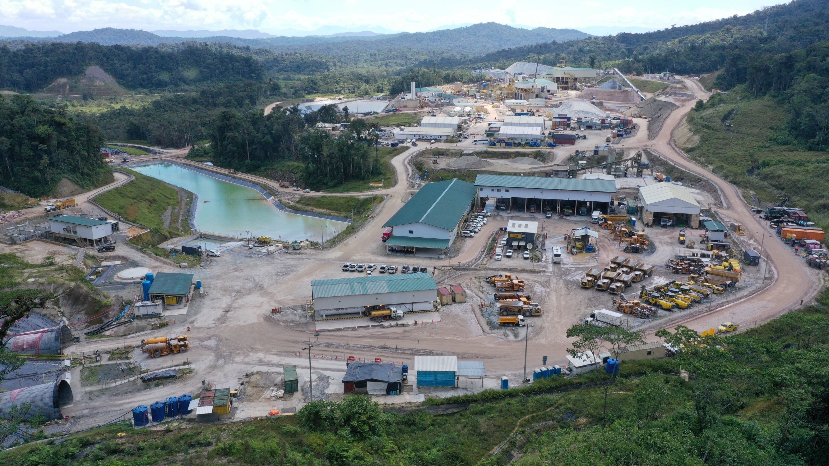 Figure 1. Fruta del Norte Gold Project site as at September 2019 (CNW Group/Lundin Gold Inc.)