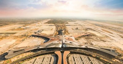 Huawei Fusion Solar alimente en électricité plusieurs zones de l'aéroport international de Beijing-Daxing