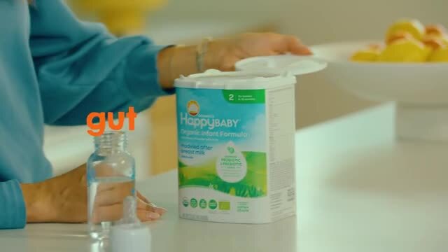 Happy Baby & Jenna Dewan launch Happy Babies Poop: an educational campaign & children’s book helping parents understand the critical role gut health plays in shaping a child’s health.