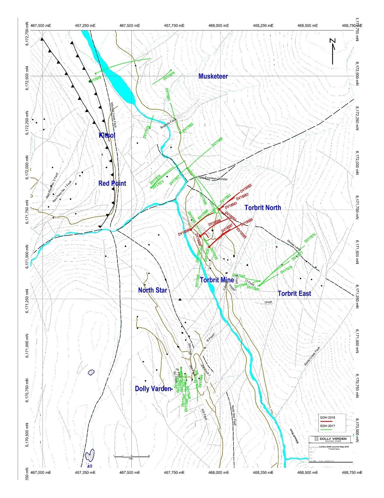New Mineralized Zone Discovered at Dolly Varden Silver