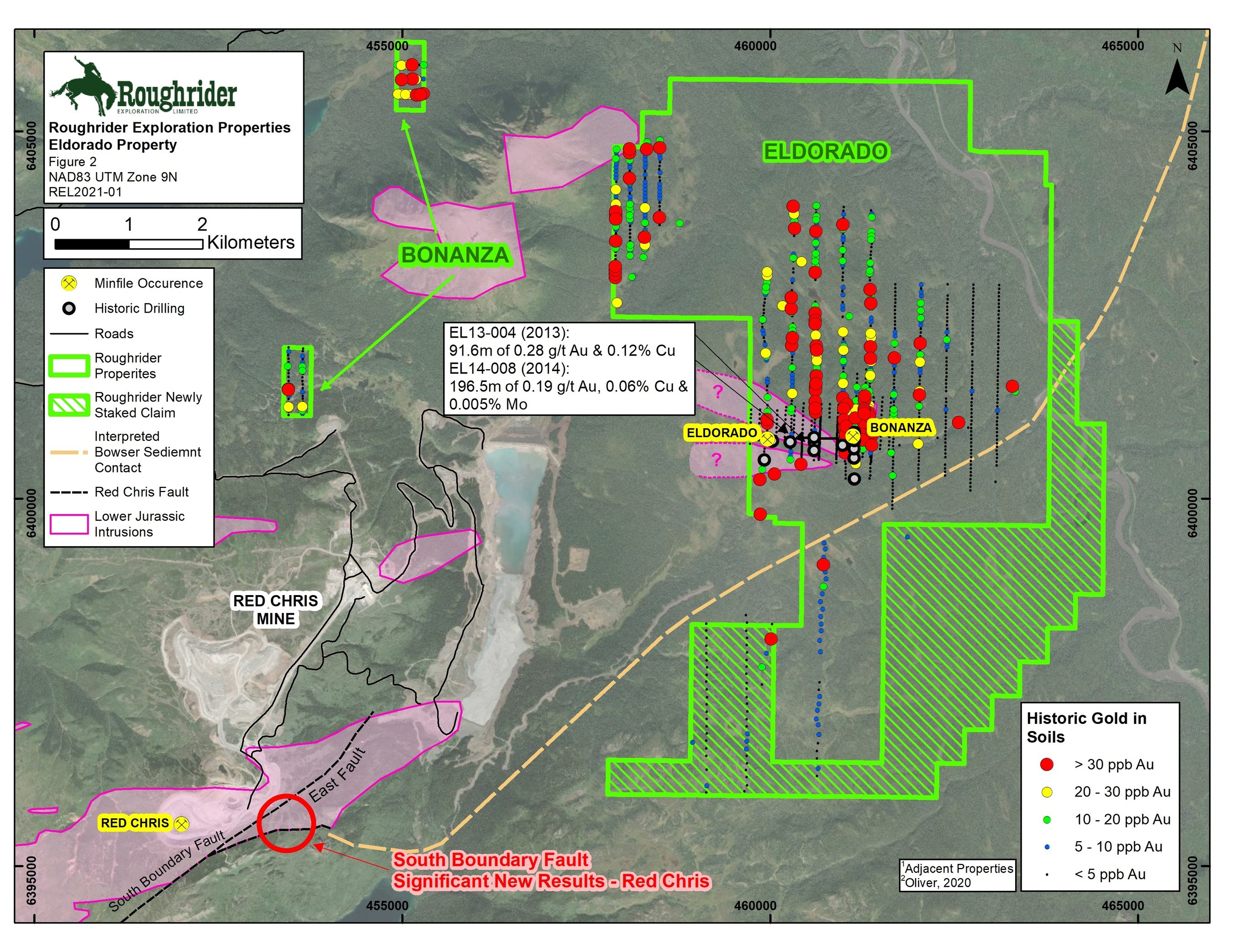 REL_NR2021-01 Figure 2 (CNW Group/Roughrider Exploration Limited)