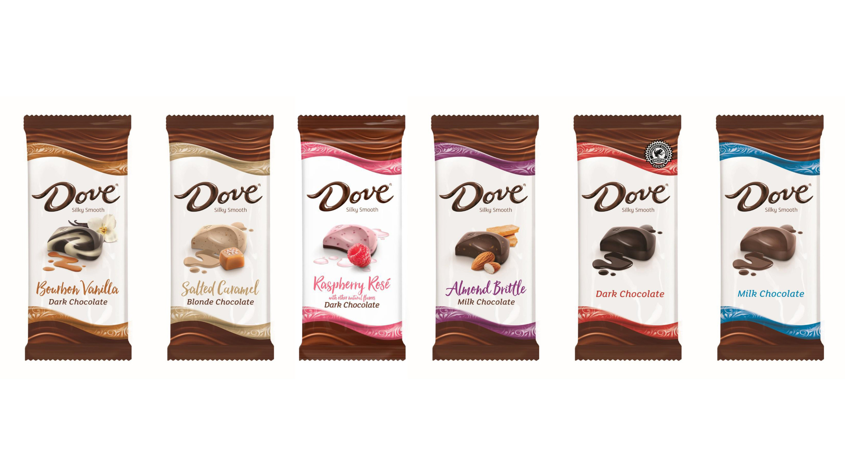 4 Dove шоколад