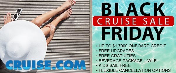 Cruise.com Announces Its Spectacular Black Friday Sale  (November 2020)