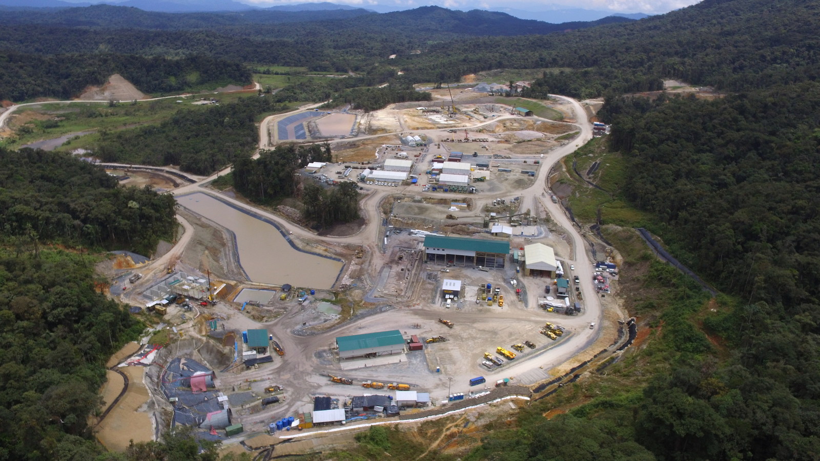 Figure 1. Fruta del Norte project site as at August 2018