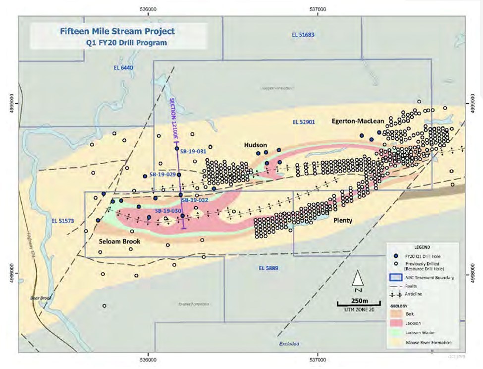 Fifteen-mile stream q1 FY20 drill program (CNW Group/Metalla Royalty and Streaming Ltd.)