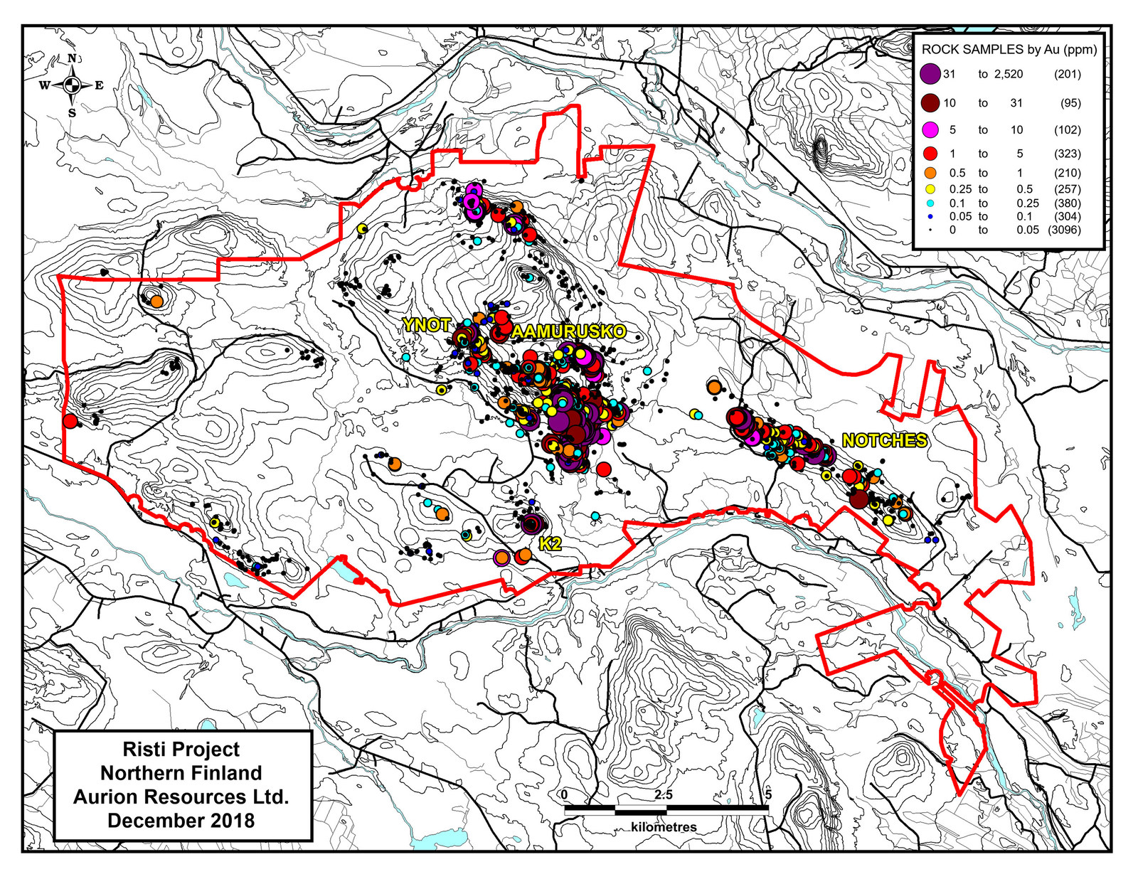 Risti Project Area Map