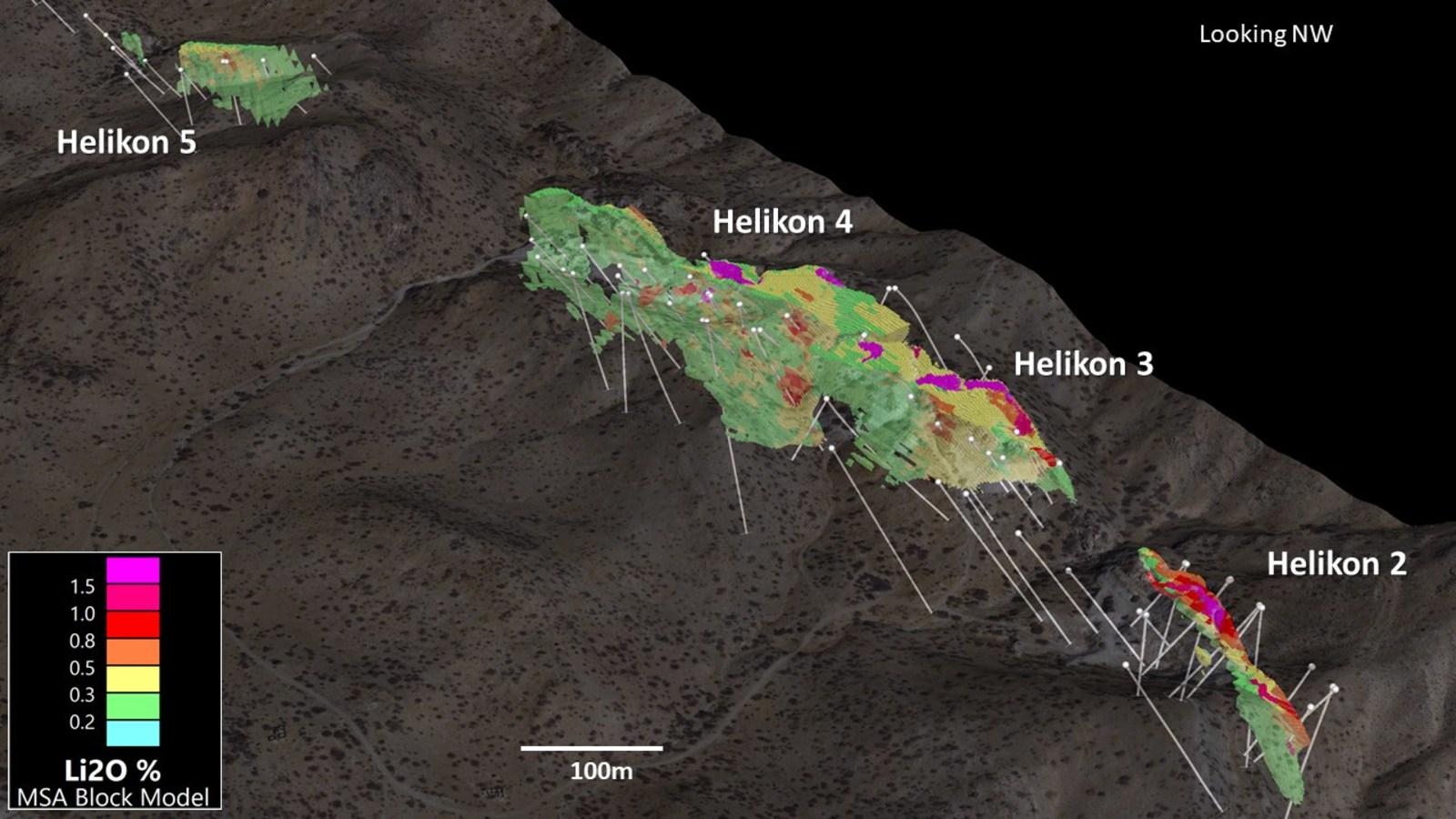 Figure 5. 3D View of Helikon 2 - 5