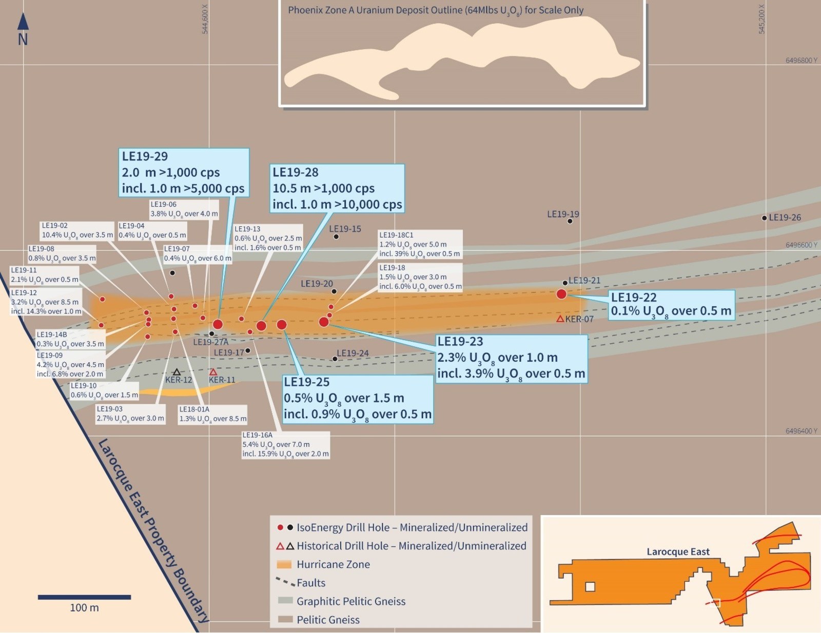 Figure 2 – Drill Hole Location Map