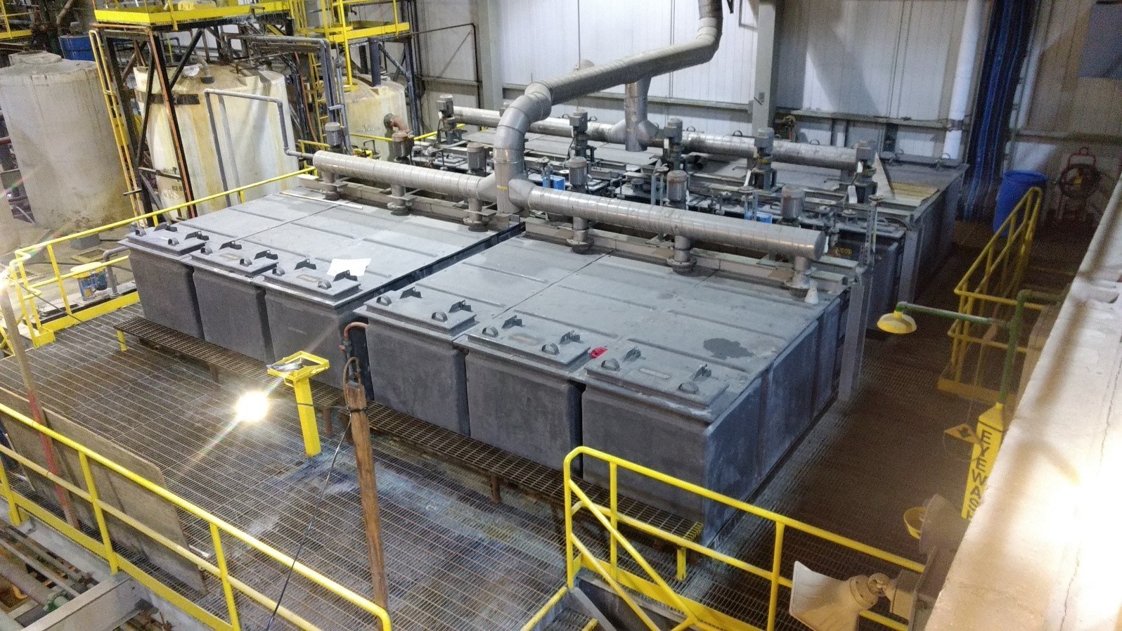 Power restored in the Solvent Extraction (SX) area (CNW Group/First Cobalt Corp.)