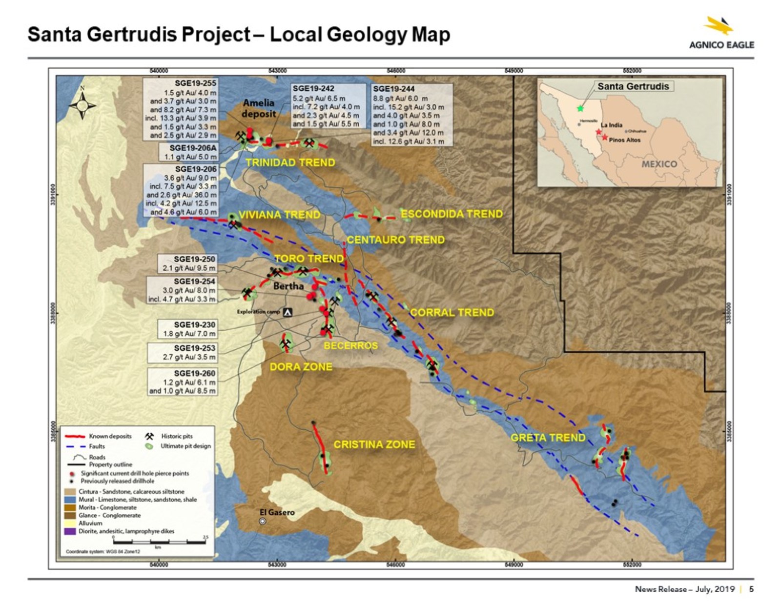 Santa Gertrudis Map